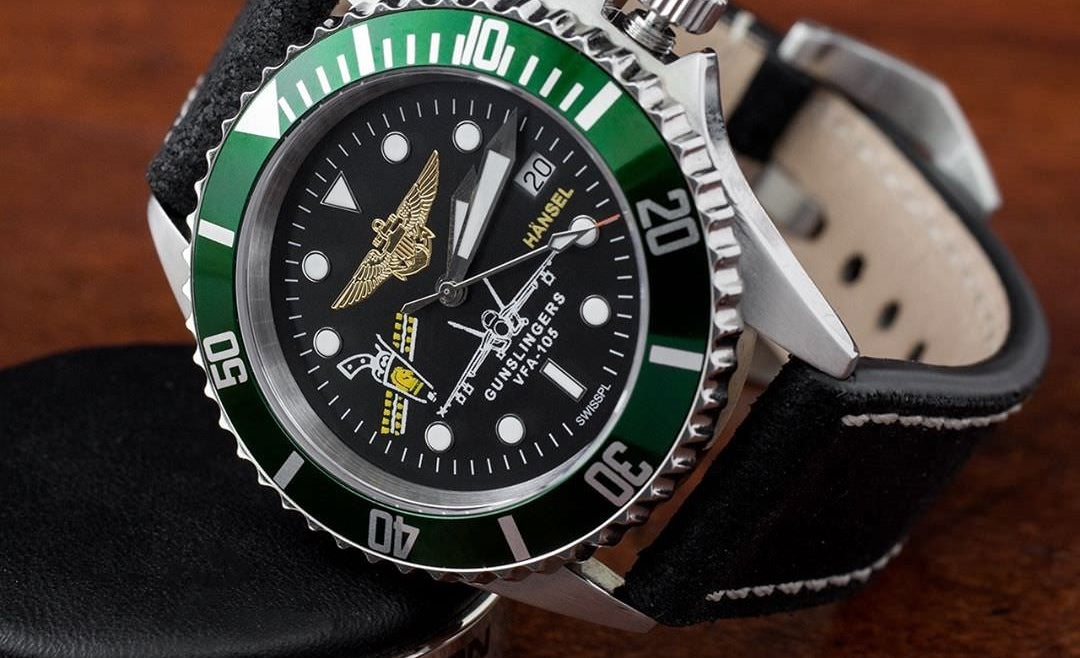 ARS10 ヴォルカニックデビル ヘルフレイム ネオダイダロス WCS レリーフ VFA-105 Gunslingers timepiece – Timeless Valor