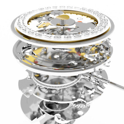 Eta Movement Eta 2824 Service Cost Eta 2824 Service Cost 3-Hand