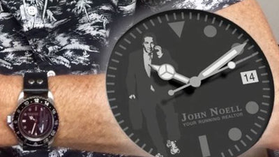Realtor makes own watch