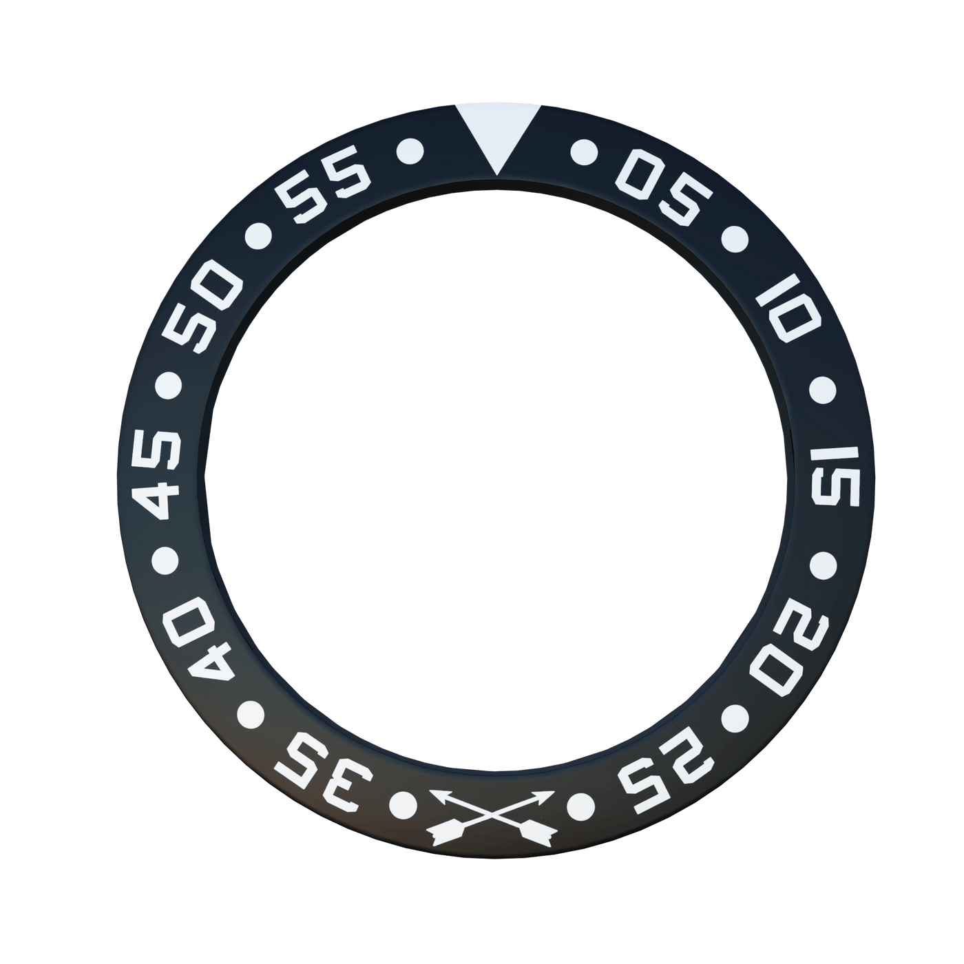 Bezel: Crossed Arrows