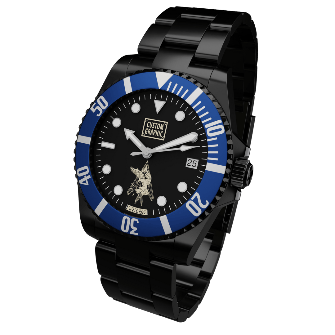 STEALTH F-117 NIGHTHAWK 限定版腕時計 F-117 NIGHTHAWK™ 3400 SERIES JAPAN EDITION Ref.3402 USAF Stealth