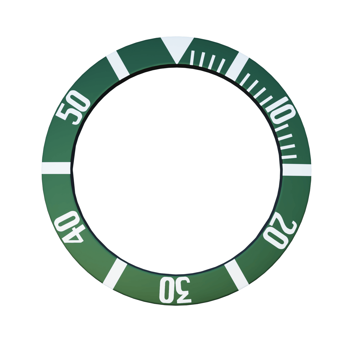 Bezel: Green