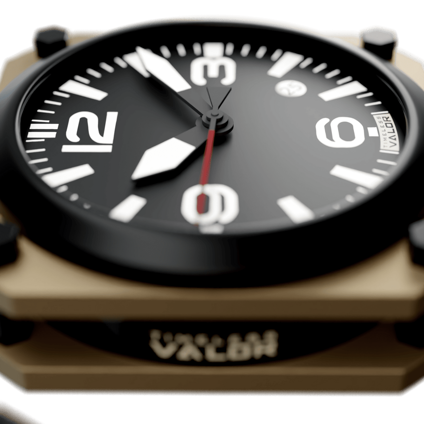 Tactical 44mm Black/Gold