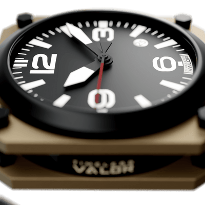 Tactical 44mm Black/Gold