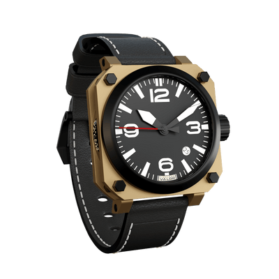 Tactical 44mm Black/Gold