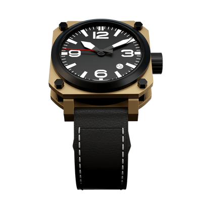 Tactical 44mm Black/Gold