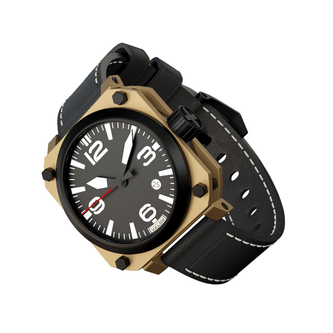 Tactical 44mm Black/Gold