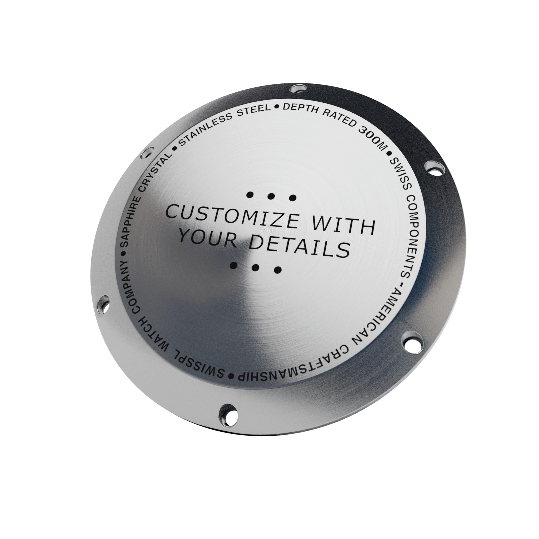 Custom Caseback Design – Timeless Valor